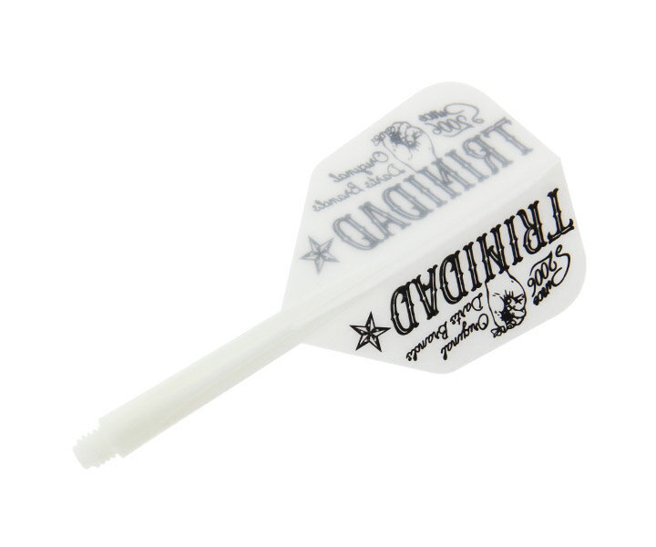 ダーツ フライト【コンドル】スター スモール ミディアム ホワイト