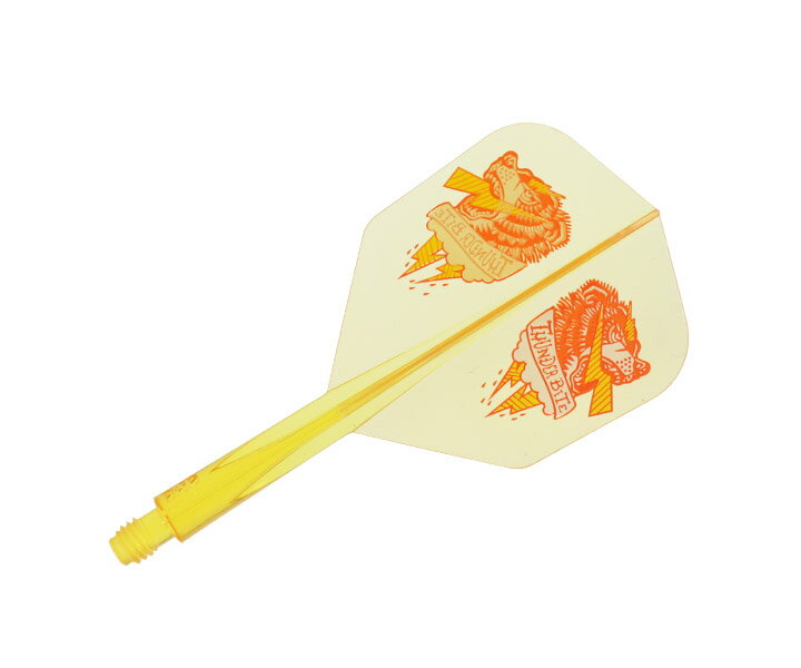 【メール便OK】ダーツ フライト【コンドル】アックス 宮脇実由モデル サンダーバイト スモール ショー..