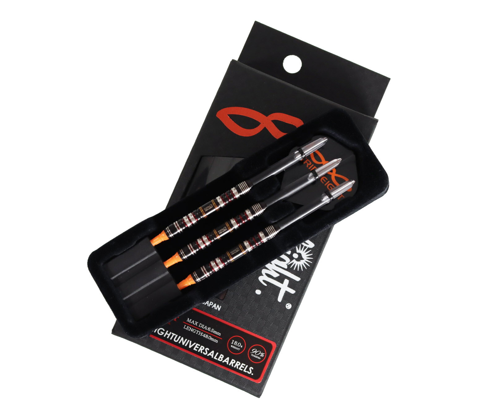 【メール便OK】【送料無料】ダーツ バレル【トリプレイト】ポミエ 中谷祐里モデル 2BA 3