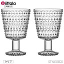 イッタラ グラスセット（5000円程度） イッタラ グラス 【正規販売店】iittala /カステヘルミ ユニバーサルグラス 260ml クリア 2P セット（1051133）サイズ：約φ85×H130mm Kastehelmi Universal Glass Clear 260ml 2P SET 箱入り 【楽ギフ_包装】【楽ギフ_のし】【楽ギフ_のし宛書】母の日