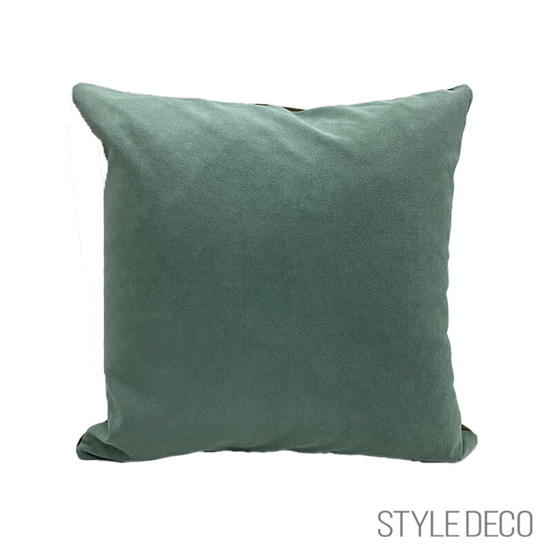 ［パケット可］45cm角 ウルトラスエード クッションカバー MOSS 素材:ウルトラスエード（スエード調人..