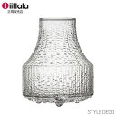 イッタラ 花瓶 【正規販売店】iittala /ウルティマ ツーレ ベース クリア 180mm(1068608) Ultima Thule Vase Clear 180mm フラワー ベース ( 約W180×H192mm)【楽ギフ_包装】