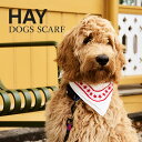HAY Dogs Scarf ヘイ 犬 バンダナ スカーフ 55×55cm ペット ファッション ドッグアクセサリー 首輪 コットン