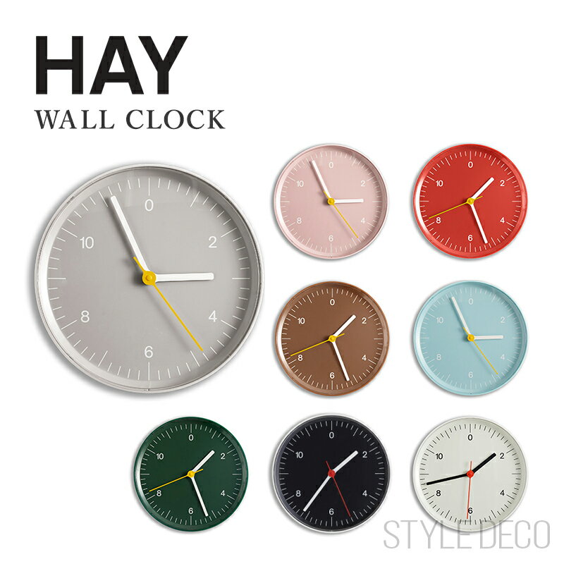 楽天市場】HAY（掛け時計｜置き時計・掛け時計）：インテリア・寝具