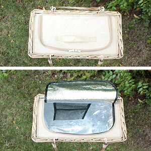 Direct Designs / DLD フードクーラー (保冷バスケット)サイズ:W440×D235×H380mm保冷 バッグ キャンプ グランピング アウトドア BBQ カバン クーラーボックス 小型通販格安セール情報 楽天 通販