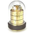 BARIGO / 温湿気圧計 M （ゴールド） Φ120xH170mm