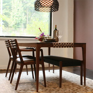 DELFHDiningTable1400WNデルフダイニングテーブル1400ウォールナット
