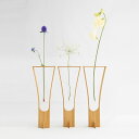 花瓶一輪挿しTEORI テオリ HOLLOW 3個セット サイズ:W9.5×D2.4×2.5cm 花瓶 フラワーベース 花器 花立 植物 花 竹 木製フレーム ...