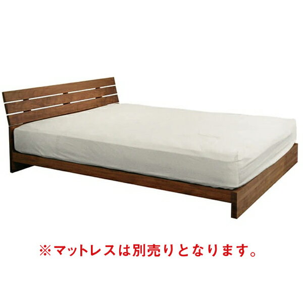 WESTERLY bed frame（Wide double）ウェスタリー ベッドフレーム （ワイドダブル）無垢材オイル仕上げすのこ：檜（ひのき）サイズ：W1530×D2066×H707（FH180）mm