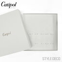 【正規取扱販売店】Cutipol クチポール専用ギフトボックス 6本用 白Gift Box Whiteサイズ W250×D270×H43mmカトラリー別売り※ギフトボックスは商品と一緒にご注文くださいませ。ギフトボックス単品のみの販売はいたしておりません。