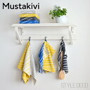 Mustakivi (ムスタキビ) 渓流 タオル 石本藤雄デザインゲストタオル:約35×40cm フェイスタオル:約35×80cm コットン100% リバーシブ...
