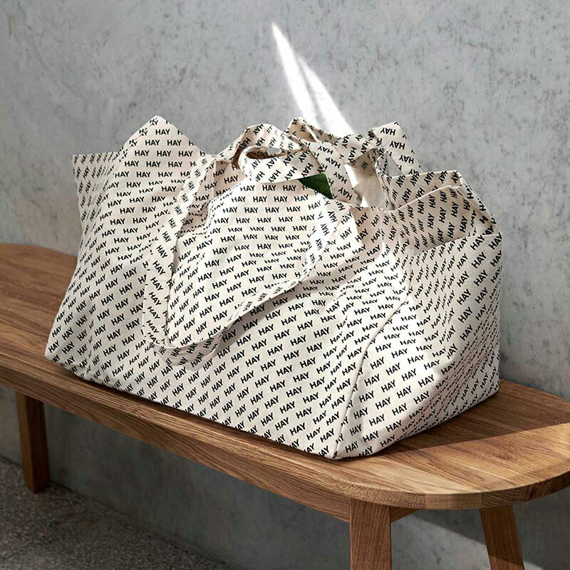 在庫限りHAY LOGO LOGO WEEKEND BAG ロゴバッグ ロゴトート ウィークエンドバッグ エコバッグ ヘイ ショッパー エコバッグ