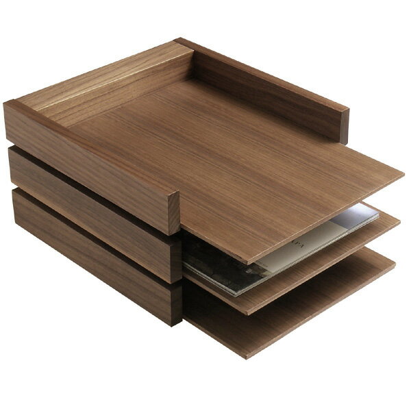 HIGHTIDE(ハイタイド)/ Butler Tray 3 Stage WN バトラー デスクトレイ 3段(ウォールナット)HX497-A 【楽ギフ_包装】【...
