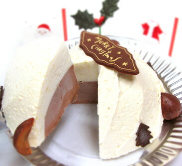 ショコラ＆モンブランのクリスマスケーキ今年の栗は茨城産『利平栗』♪クリスマスはスペフルのアイスケーキ ...