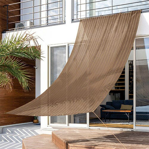 タカショー クールシェードプライムBW1.8X4m CLSH40BWP 日よけ シェード 紫外線 1.8m 4m