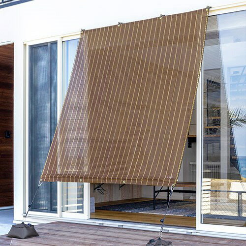 タカショー クールシェードプライムBW1.8X2m CLS20BWP シェード 日よけ 紫外線 1.8m 2m