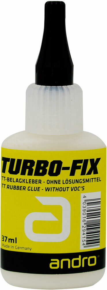 【4日20時から全品5％OFFのLINEお友達限定クーポン&Pアップ】 andro アンドロ 卓球 ターボフィックス 37ml 142230