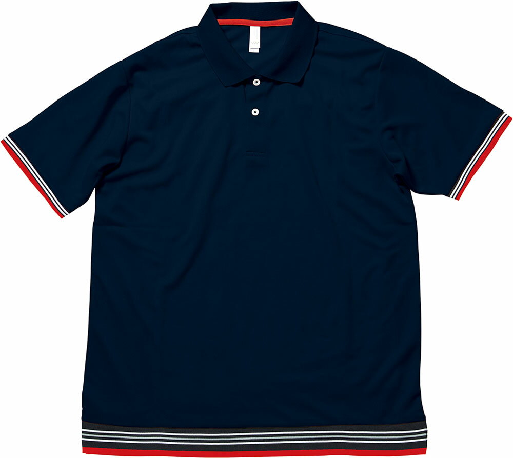 【30日・1日はポイント10倍】 ボンマックス BONMAX 男女兼用 Tシャツ裾ラインリブポロシャツ メンズ レディース ジュニア 大人 子ども 半袖 襟付き...