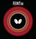 【6日までポイントアップ】 バタフライ Butterfly 卓球 フェイントOX ツブ高ラバー 一枚 スポンジなし 低弾性 軽量 安定性4 変化8 部活 練習 ...