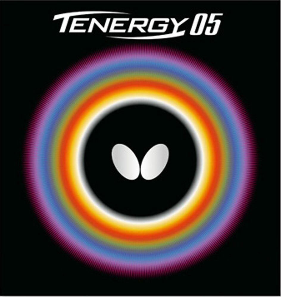 【18日はポイントアップ！】 バタフライ Butterfly 卓球 テナジー05 TENERGY 裏ラバー 裏ソフト ハイテンション スポンジ硬度36 スピン性能 スピード性能 部活 練習 トレーニング 試合 大会 05800 006