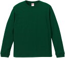 【18日はポイント10倍】 ユナイテッドアスレ UnitedAthle 5.6oz L/S Tシャツ 1.6インチリブ 501101CX 497