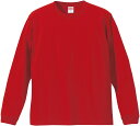 【18日はポイント10倍】 ユナイテッドアスレ UnitedAthle 5.6oz L/S Tシャツ 1.6インチリブ 501101CX 69
