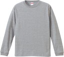 【18日はポイント10倍】 ユナイテッドアスレ UnitedAthle 5.6oz L/S Tシャツ 1.6インチリブ 501101CX 6