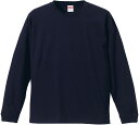 【18日はポイント10倍】 ユナイテッドアスレ UnitedAthle 5.6oz L/S Tシャツ 1.6インチリブ 501101CX 86