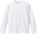 【18日はポイント10倍】 UnitedAthle ユナイテッドアスレ 5 . 6オンス ロングスリーブTシャツ 1 . 6インチリブ 501101W 1