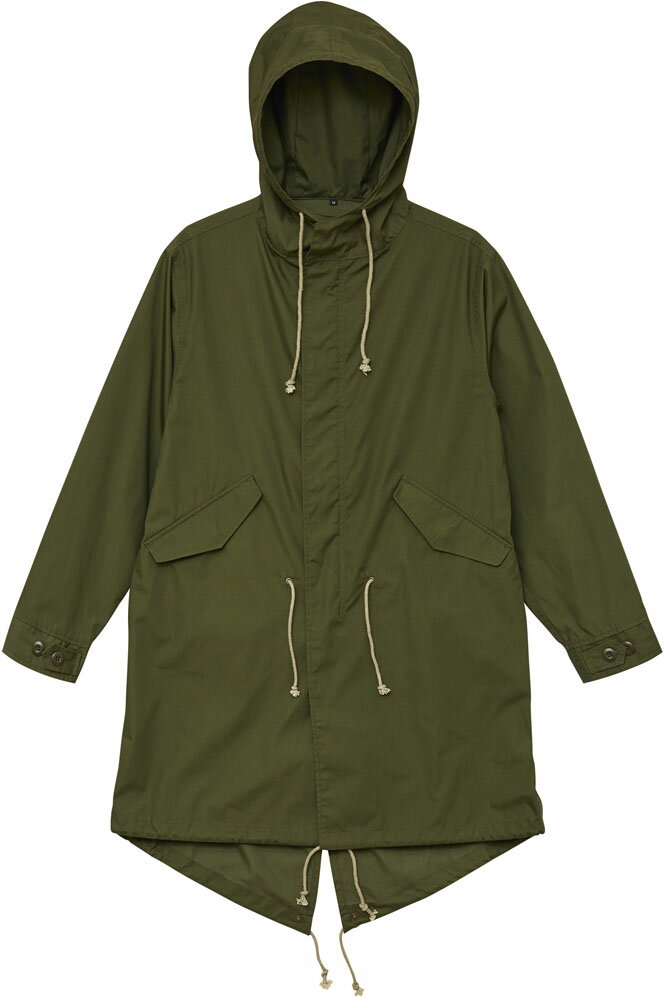 【市場の日限定 誰でもポイント最大23倍】UnitedAthle ユナイテッドアスレ 男女兼用 T／C モッズコート 一重 744701101