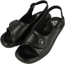 【4日20時からポイント15倍】 ピュアウォーカー pure walker オフィスサンダル レディース プロフェッショナルモデル 靴 シューズ サンダル 衝撃吸収 負担軽減 静電気防止機能 制菌防臭 マジックテープ 40mmヒール PW8501 9