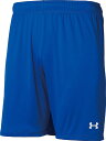 【15日はポイント10倍】 アンダーアーマー UNDER ARMOUR UA チーム サッカー ニットショーツ メンズ パンツ 半ズボン ワンポイント ロゴ入り ジム トレーニング スポーツ 運動 ウォーキング 部活 ランニング 1365024 400