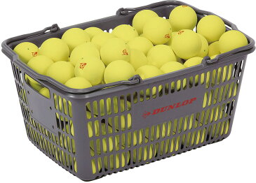 【8/25は5のつく日 P最大23倍】DUNLOP ダンロップテニステニスダンロップ ソフトテニスボール 公認球<イエロー> 10ダース入バスケット DSTBYL2CS120DSTBYL2120