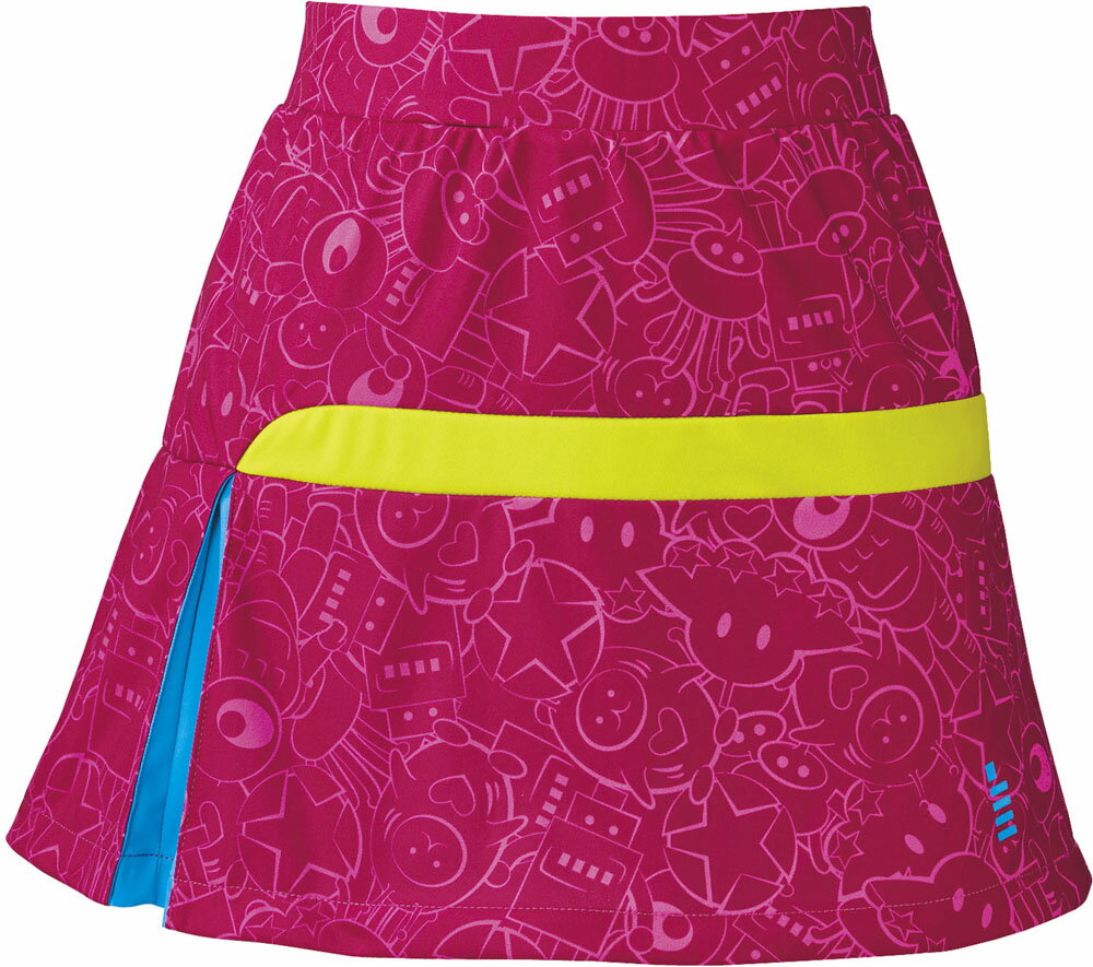 【27日2時までポイントアップ】 ゴーセン GOSEN テニス レディース テニス・バドミントンウェア ファンプラスカート インナースパッツ付き スコート ボトムス スカート 部活 トレーニング 吸汗速乾 ストレッチ S1801 81