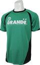 【9日20時からポイント15倍】 GRANDE グランデ フットサル CROSSCUT BASIC PRACTIS SHIRTS GFPH16002 7509