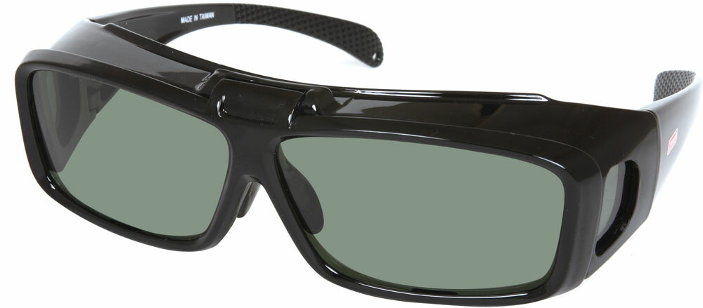 【14日10時からポイントアップ】 コールマン COLEMAN コールマンオーバーグラス跳ね上げ 偏光レンズ 紫..