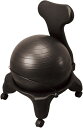 【11日2時までポイントアップ】 ハタ HATAS バランスボールチェアブラック DB120CB 器具 トレーニング エクササイズ ながら運動 筋肉 アンチバースト デスクワーク チェアタイプ 上半身 背筋 腰 DB120CB