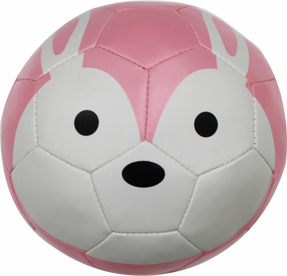 素材：PVC／ポリエステルサイズ：ミニボール1号球（直径約13cm）※やわらかいクッション素材なので、実際にサッカーやフットサル用として蹴らないでください。生地が破れたり、破損する恐れがございます。 原産国：中国動物の顔のサッカーボールとして人気のFOOTBALL ZOOのベビーバージョン。中に綿が入ったふわふわのクッションボールでおうち遊びにも最適。赤ちゃんでも掴めるやわらかさです。赤ちゃんの知育玩具として安心してご利用できるように、ボールの素材・インクは各種安全試験の基準をクリアしたものを使用。小さなお子様にも安心してご利用頂けます。