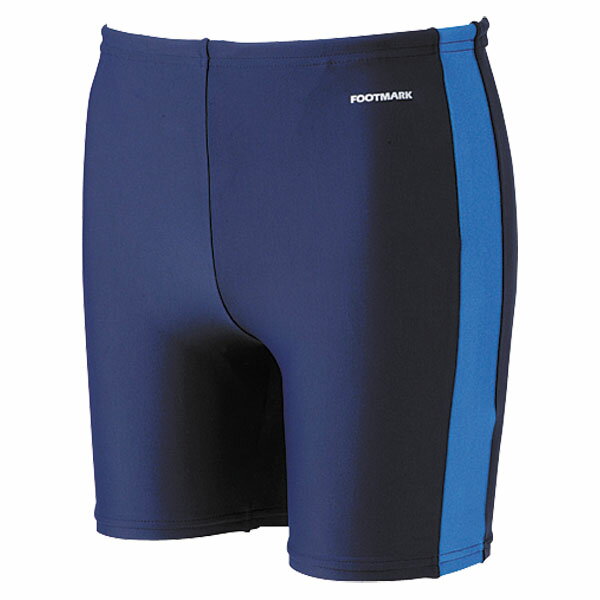 【27日2時までポイントアップ】 フットマーク FOOTMARK スイミング ラインミドルトランクス メンズ 男性 男子 キッズ ジュニア 子供 水着 水泳 プ...