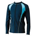 【1日はポイント15倍】 フットマーク FOOTMARK スイミング シャインガード フルジップ メンズ レディース キッズ 男子 女子 水着 ラッシュガード ...