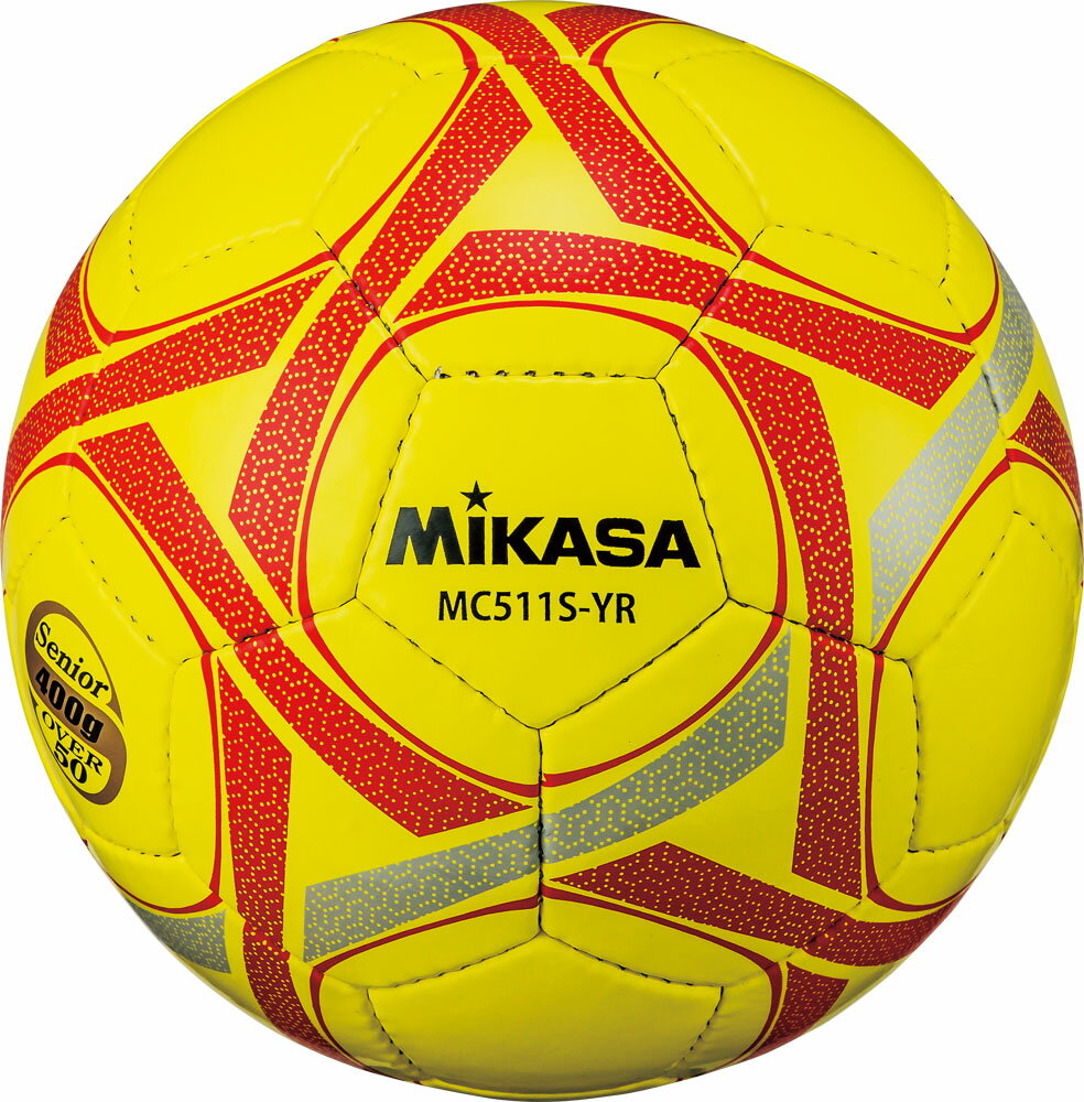 【3日20時からMAX3,000円OFFクーポン&P15倍】 ミカサ MIKASA サッカー 軽量球 5号 シニア用 イエロー×レッド メンズ レディース サッ...