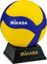 【6日までポイントアップ】 ミカサ MIKASA バレーボール 記念品用マスコット バレーボール ブルー×イエロー メンズ レディース 記念球 記念ボール 卒業...