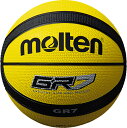 【4日20時からポイント15倍】 モルテン molten バスケット GR7 7号球 黄 黒 イエロー ブラック ゴム 中学校 高校 一般 男子バスケ ボール バスケットボール バスケ 部活 練習 体育 バスケ用品 屋外 BGR7YK