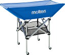 【18日はポイント10倍】 モルテン molten 折りたたみ式平型ボールカゴ 背低 青 ブルー 屋内使用 バレーボール ボール出し 練習 折りたたみ 小学生バレー ミニバス 折りたたみ 体育館 BK0032B