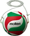 【6日までポイントアップ】 モルテン molten バレーボール テッサーボール 5号球 学校 体育 授業 クラブ 部活 ゴム紐付 トレーニングボール 球 ボー...
