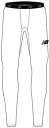 【20日はポイント10倍】 ニューバランス New Balance サッカー ジュニア ストレッチ インナーロングパンツ JJPF7385 WT