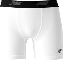 【11日2時までポイントアップ】 ニューバランス New Balance サッカー ジュニアストレッチインナーロングパンツ キッズ 子供 ズボン ボトム ウエストゴム フィット 安定 ソフトな肌触り マイクロファイバー ロゴ入りバンド 小学生 JJPF7386 WT