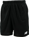 【15日はポイント10倍】 ニューバランス New Balance サッカー ゲームパンツ メンズ ショーツ 短パン ボトムス フットボール ユニフォーム ワンポイントロゴ 試合 練習 トレーニング 部活 チーム 男性 スポーツウェア JMSF0490 BK