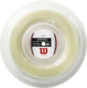 【18日まで最大800円OFFクーポン＆Pアップ】 Wilson ウイルソン テニス 【硬式テニス用ストリングス ガット 】 NXT 16 REEL 200 m WRZ912700