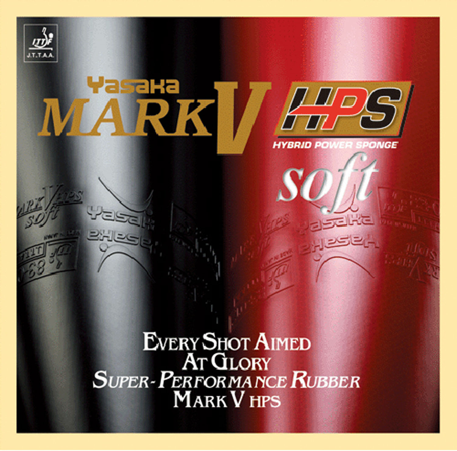 【27日2時までポイントアップ】 ヤサカ Yasaka 卓球 マークV HPS ソフト 卓球ラバー B75 90